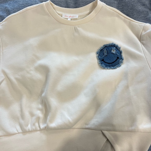 Cropped sweatshirt - Picture 3 of 4